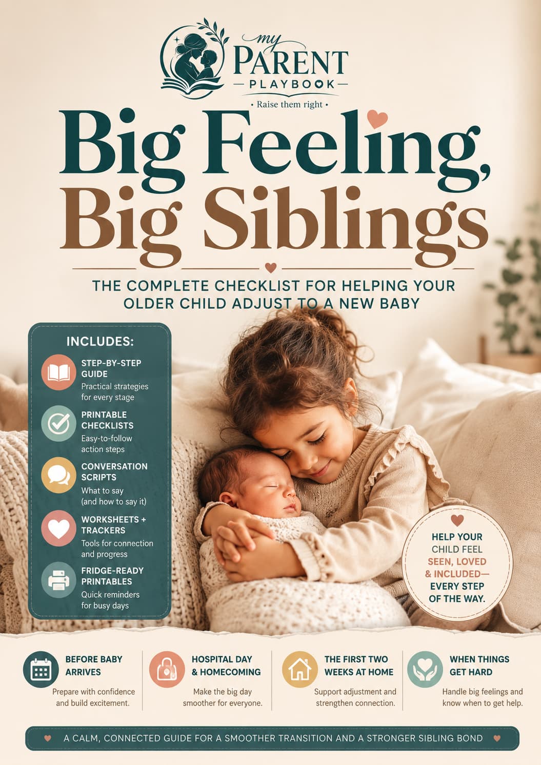 Big Sibling, Big Feelings: The Complete Guide for Helping Your Older Child Adjust to a New Baby