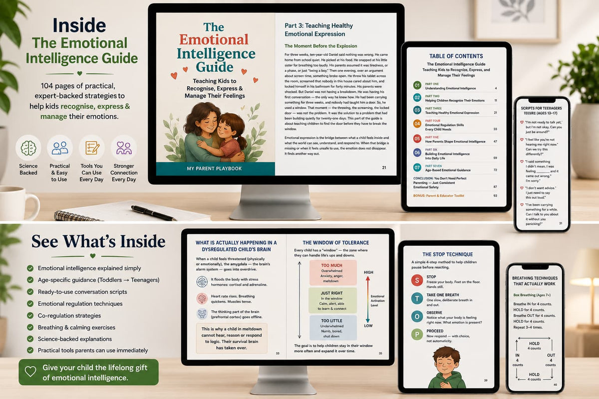 The Emotional Intelligence Guide - Teaching Kids to Recognise, Express &  Manage Their Feelings
